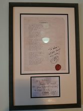Load image into Gallery viewer, JR's Original Lyric “Counting Blue Cars” Signed Lithograph