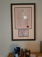 Load image into Gallery viewer, JR's Original Lyric “Counting Blue Cars” Signed Lithograph