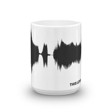 Load image into Gallery viewer, JR's SOUNDWAVE Series Coffee Mug - "This Love Will Carry On"