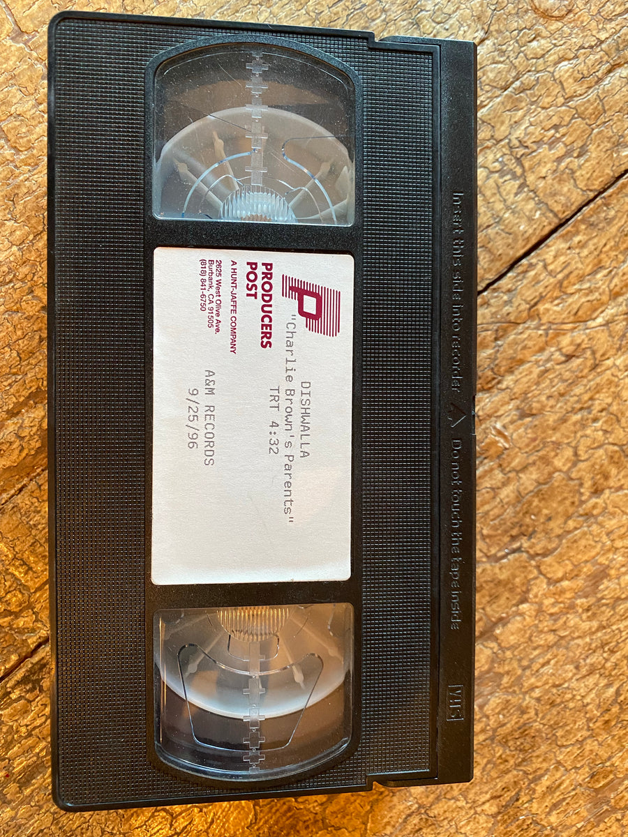 Charlie Brown's Parents - Original Music Video in VHS – The JR Shop