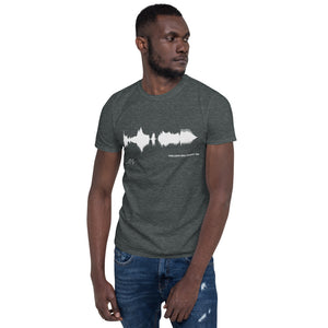 JR's SOUNDWAVE Series - Short-Sleeve Unisex T-Shirt - "This Love Will Carry On"