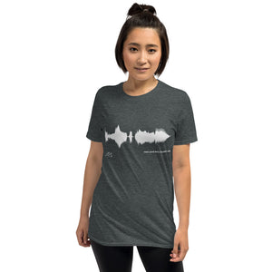 JR's SOUNDWAVE Series - Short-Sleeve Unisex T-Shirt - "This Love Will Carry On"