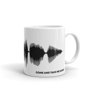 JR's SOUNDWAVE Series Coffee Mug - 'COME AND TAKE ME HOME'