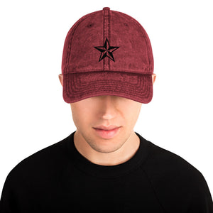 JR Nautical Star - Vintage Cotton Twill Cap